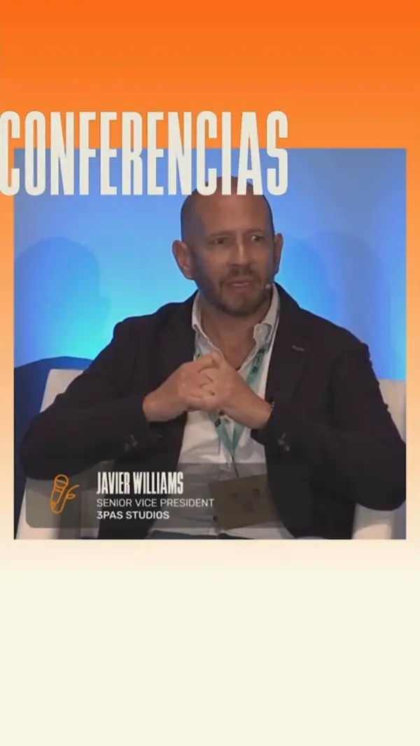 ¿Quieres presentar tu proyecto en EE.UU. y conseguir financiamiento? 🌎 En la pasada edición de #IberseriesyPlatinoIndustria, Javier Williams, senior vice president @3pas_studios reflexionó sobre la importancia de mostrar la diversidad y destacar la identidad de cada proyecto.

🔸No te pierdas las novedades de #iberseriesyplatinoindustria25 en https://iberseriesplatinoindustria.com/actualidad/

🫶 Te esperamos del 30 de septiembre al 3 de octubre en Madrid 
https://iberseriesplatinoindustria.com/acreditaciones/